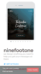 Mobile Screenshot of ninefootone.co.uk